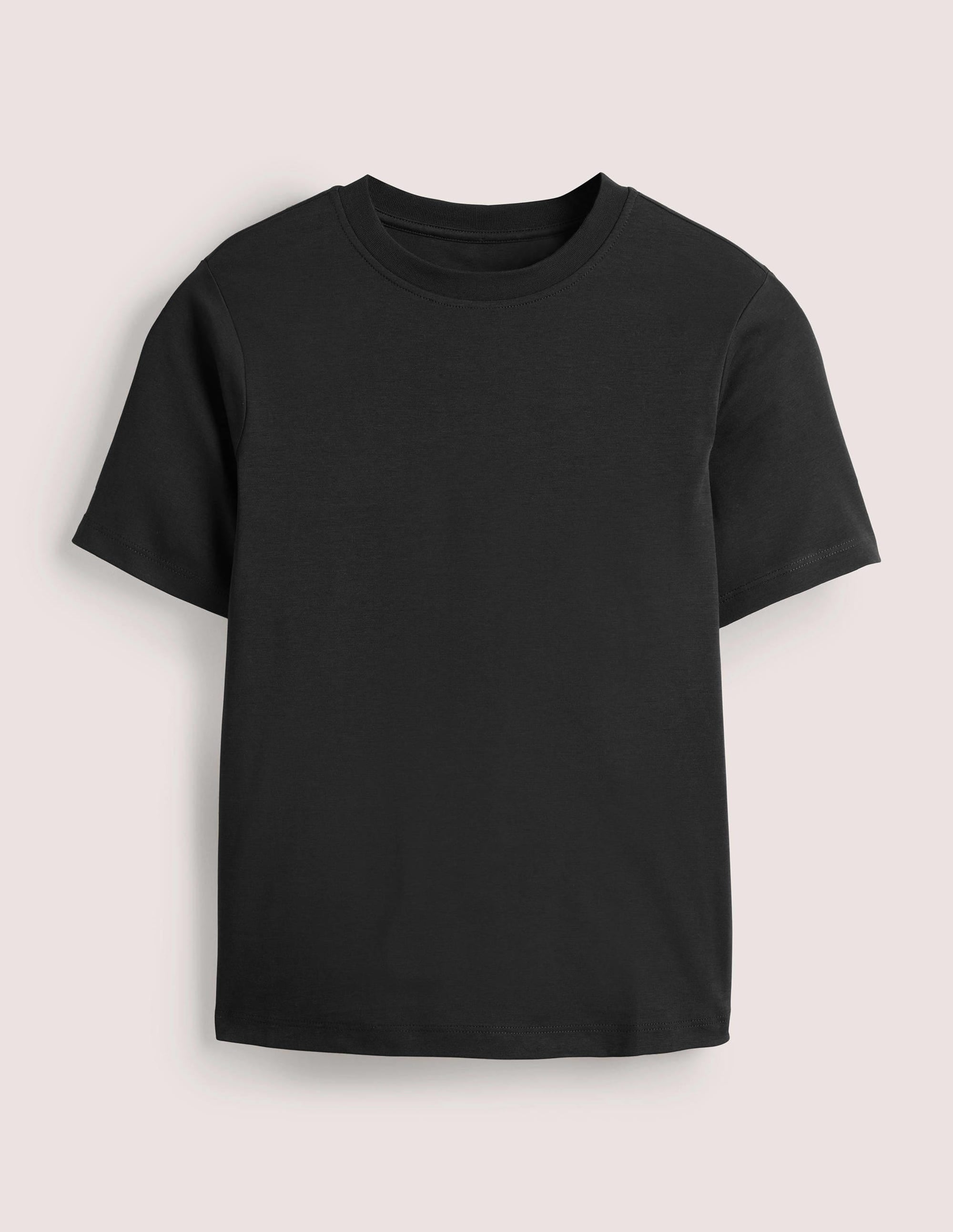 Perfect Cotton T-Shirt-Black - Image 5