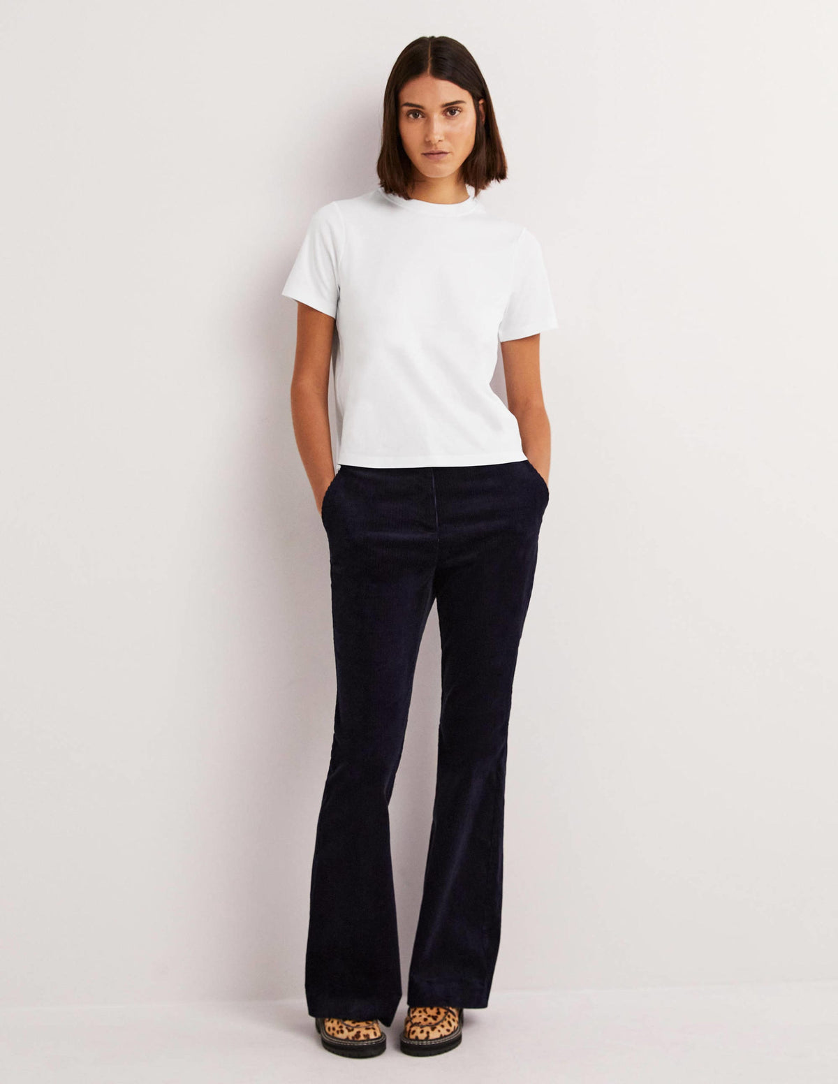 Perfect Cotton T-Shirt-White - Image 4