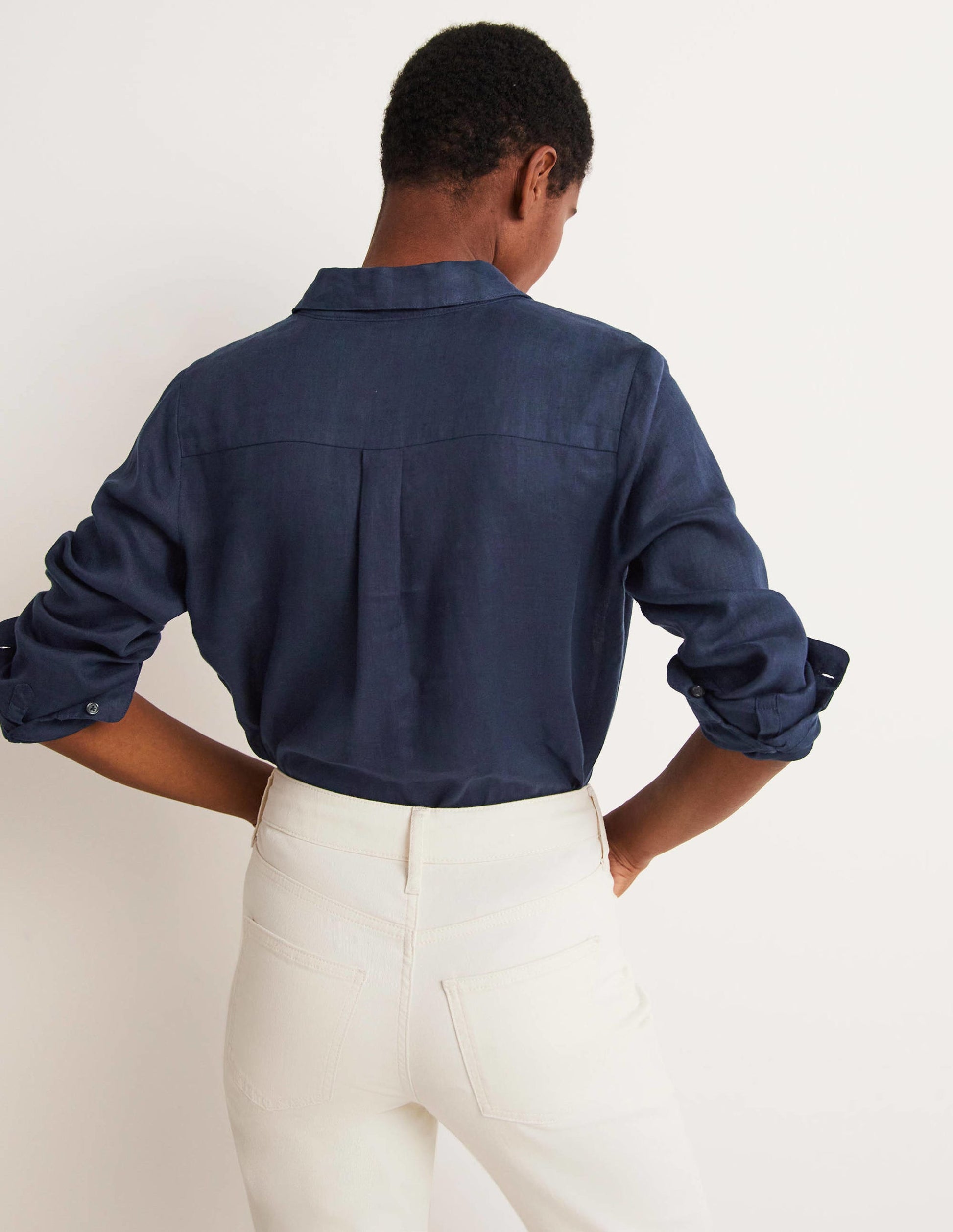 Linen Shirt-Navy-8