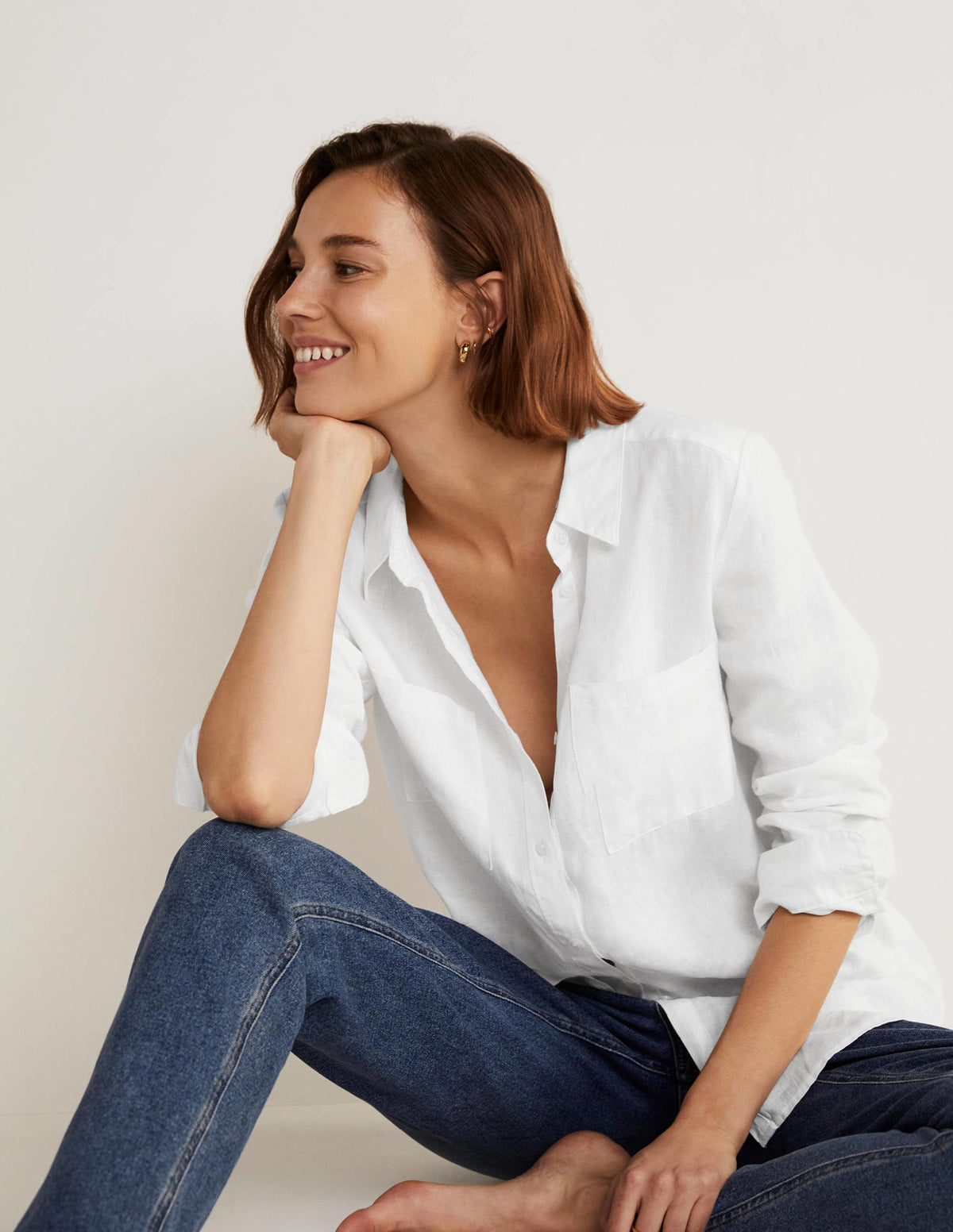 Linen Shirt-White-7