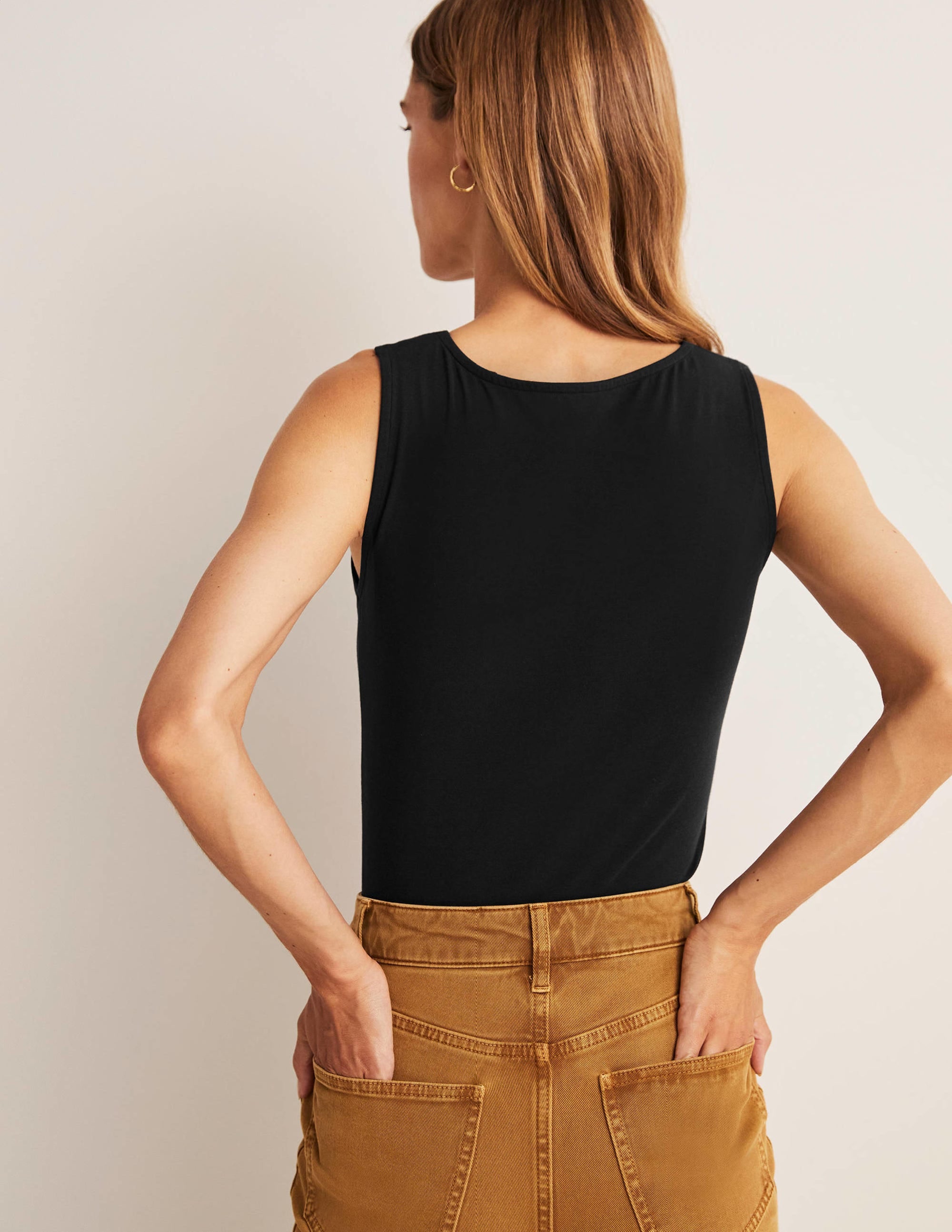 Double Layer Front Vest-Black - Image 3