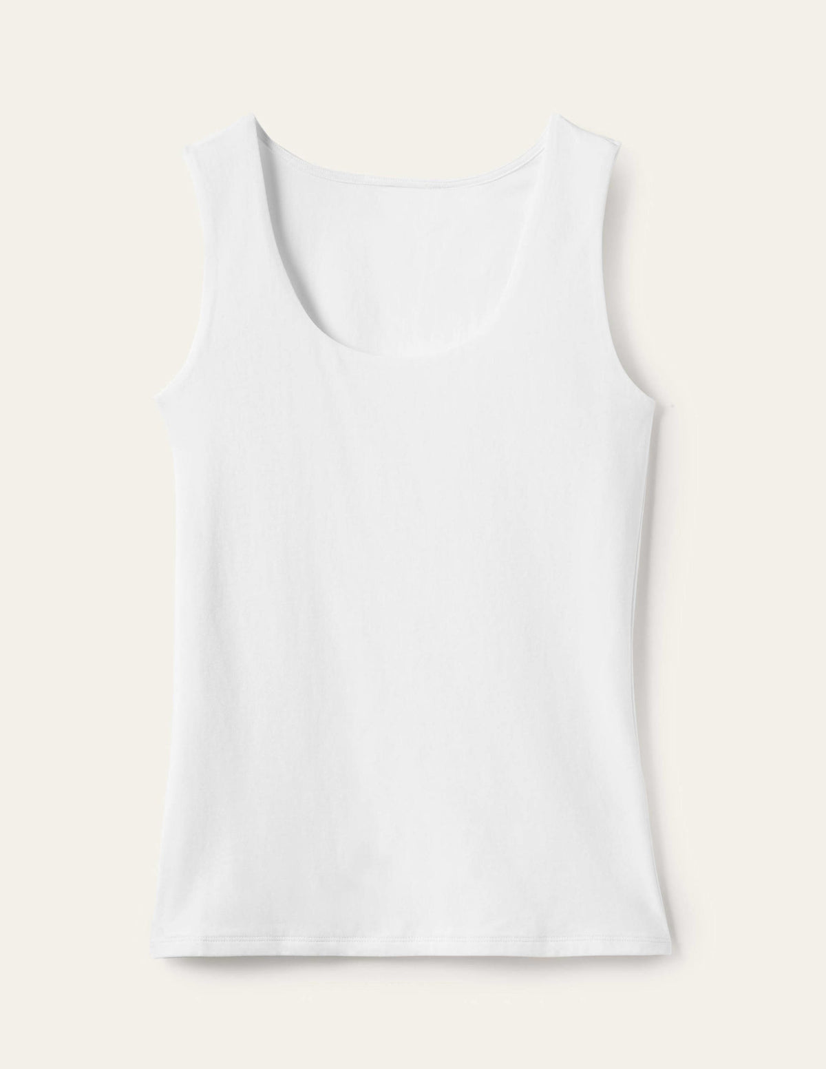 Double Layer Front Vest-White-6