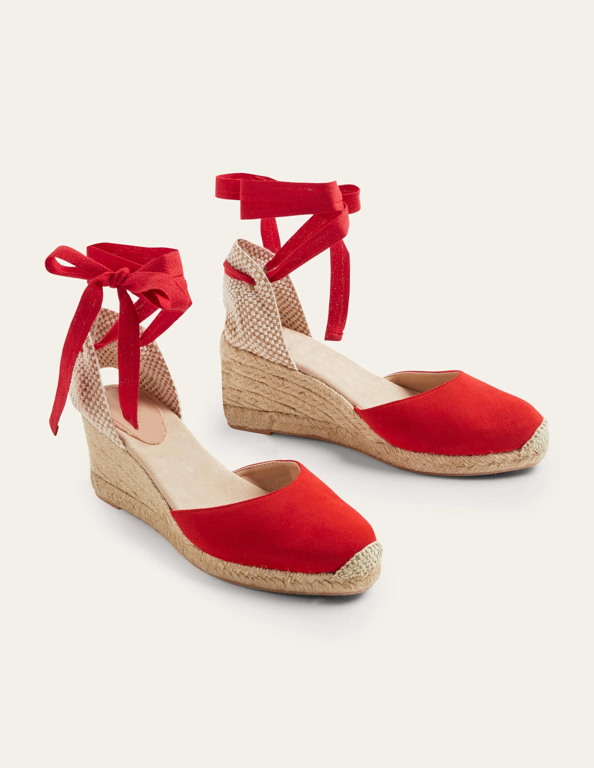 Cassie Espadrille Wedge-Firecracker - Image 1