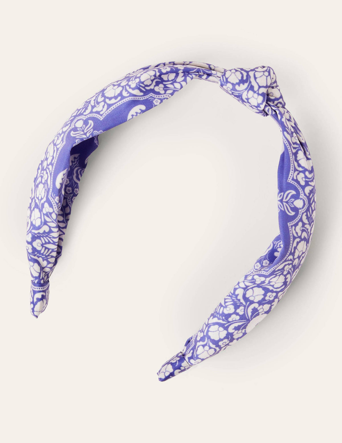 Knotted Headband-Bluebell, Passion Bloom - Image 1