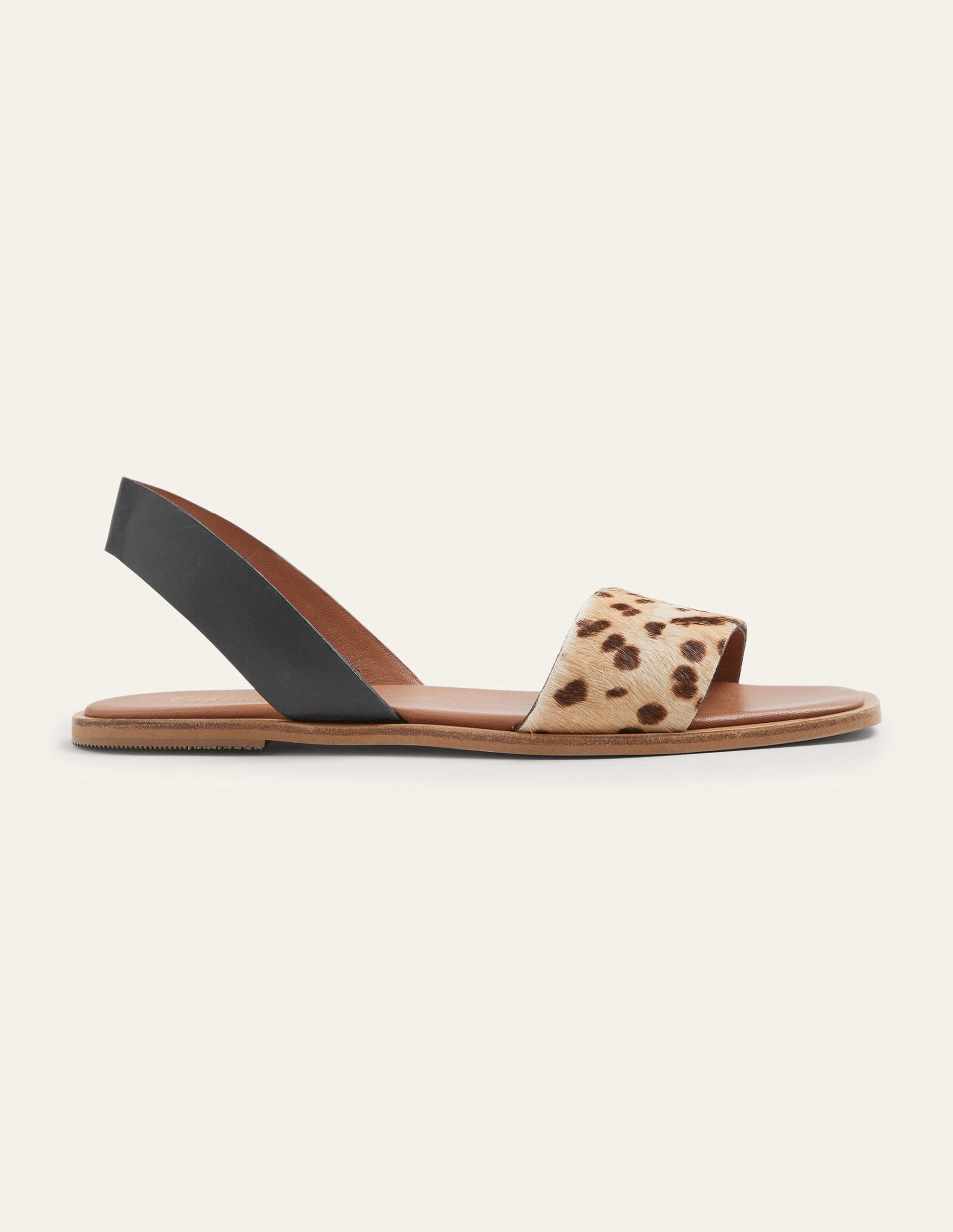 Front Strap Sandals-Leopard - Image 1