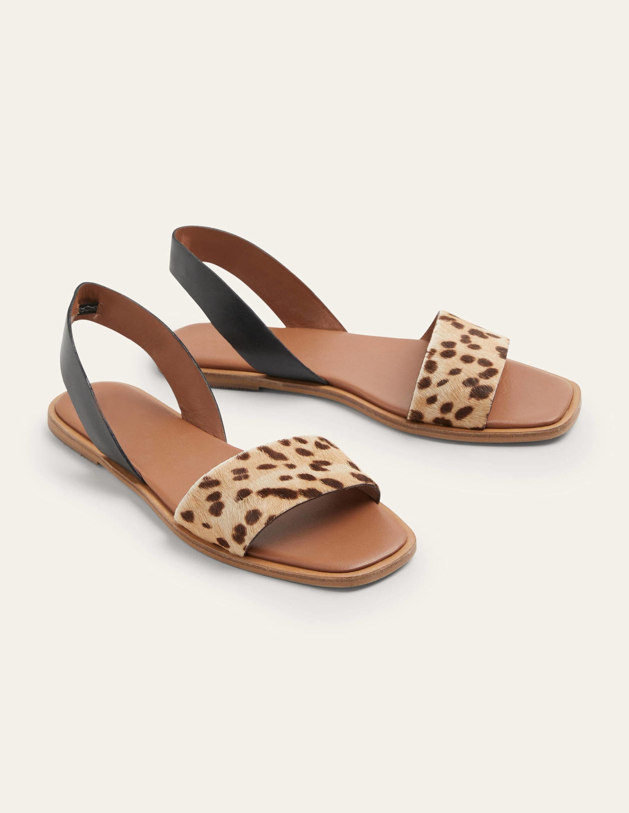 Front Strap Sandals-Leopard - Image 2
