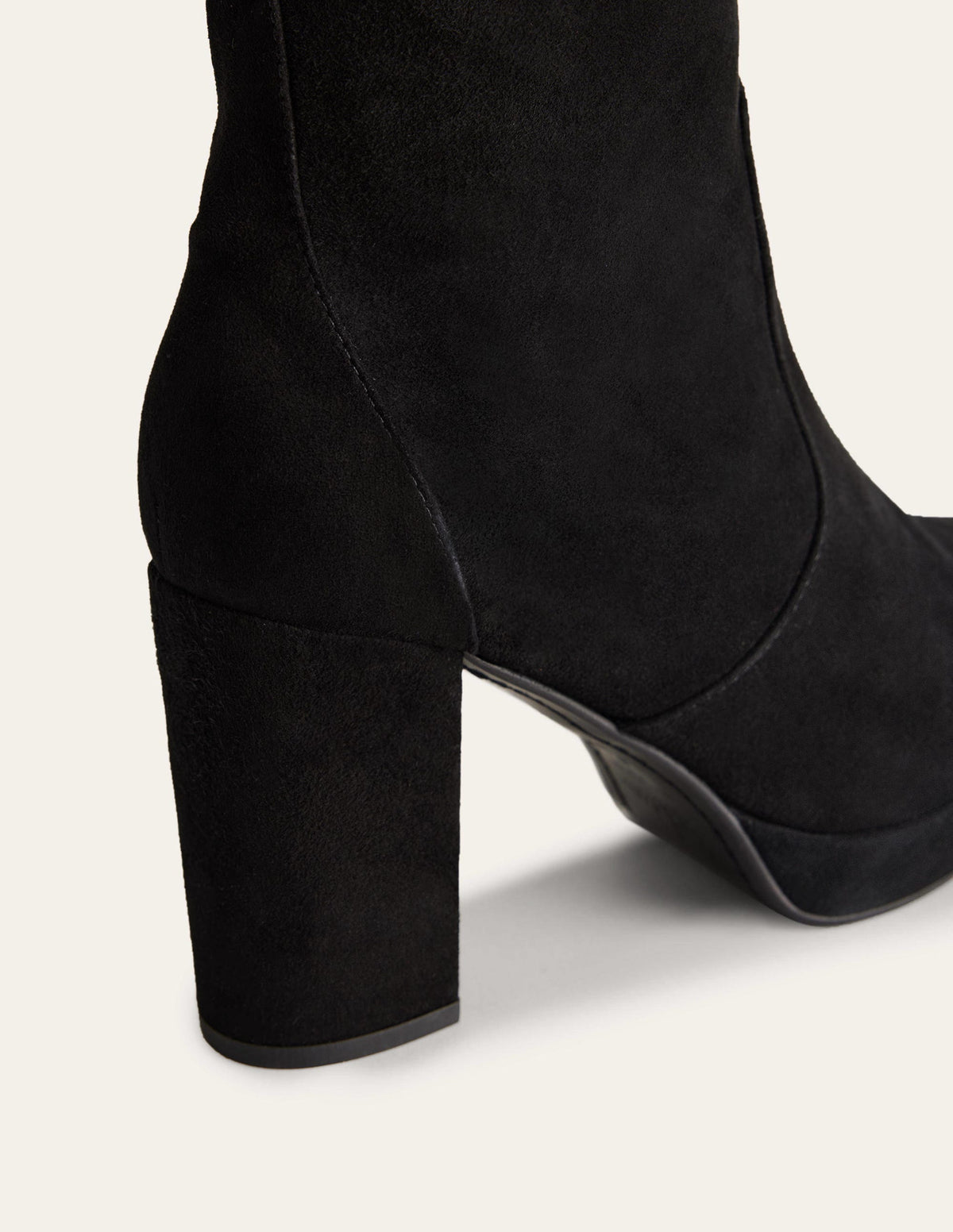Platform Ankle Boot-Black - Image 3