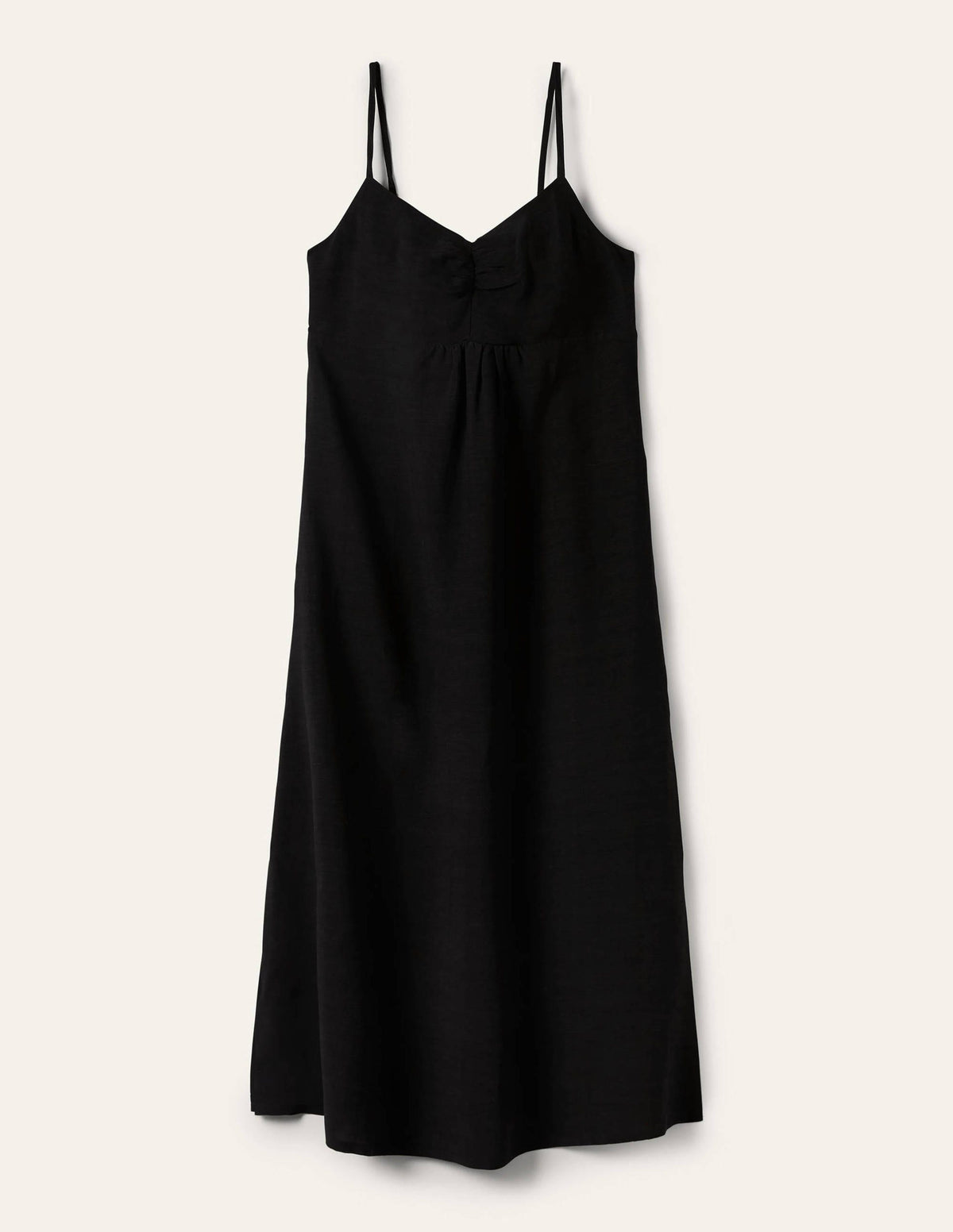 Strappy Midi Dress-Black-5
