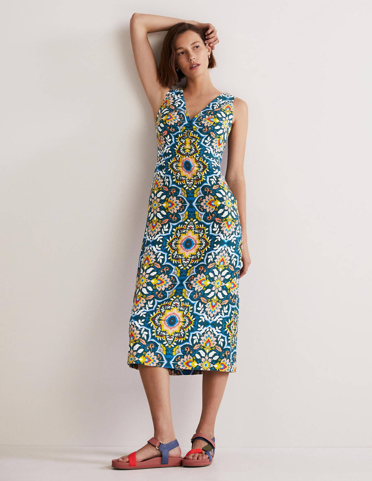 Fiona Column Dress-Chesapeake, Bloomsbury - Image 1