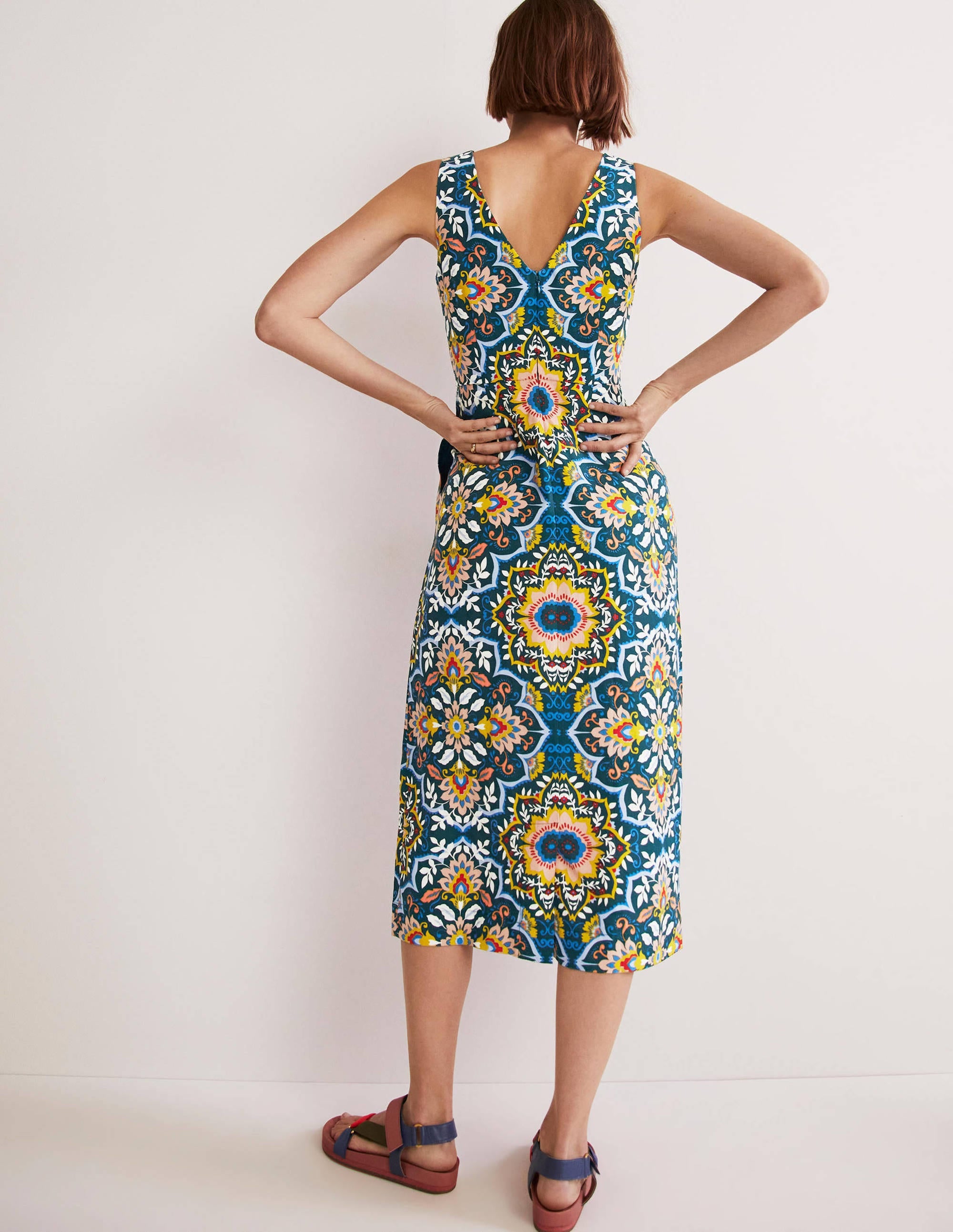 Fiona Column Dress-Chesapeake, Bloomsbury - Image 3