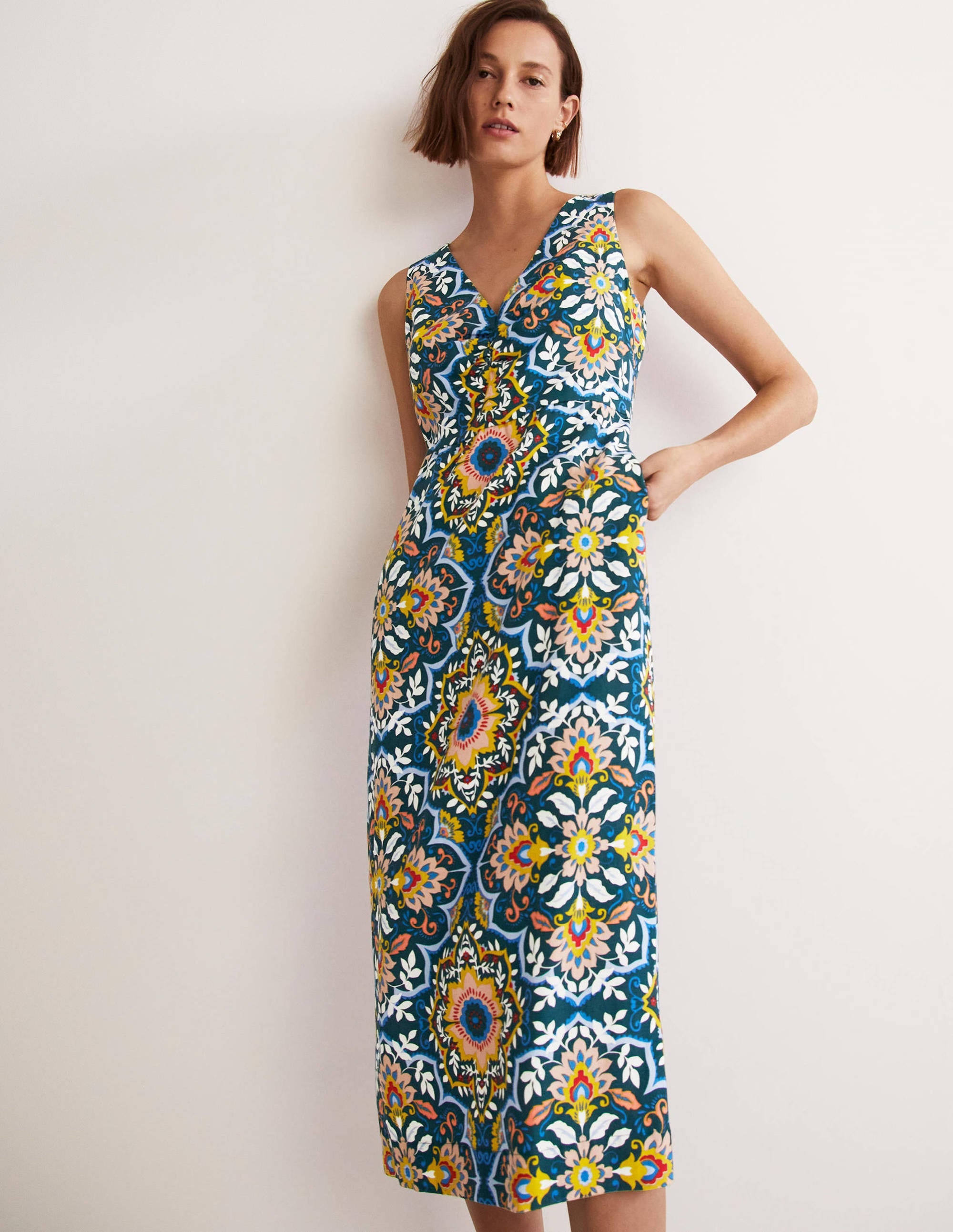 Fiona Column Dress-Chesapeake, Bloomsbury - Image 4