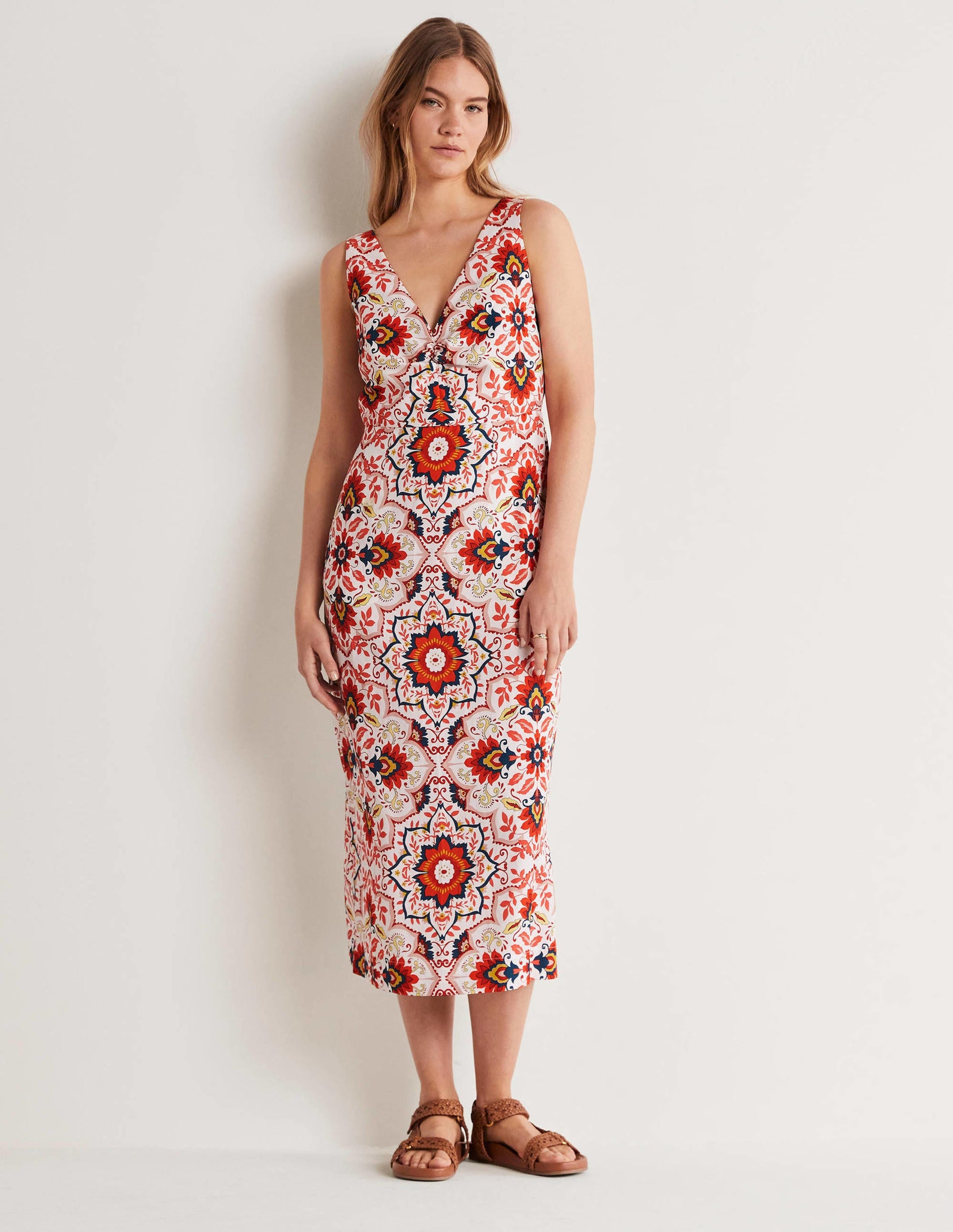 Fiona Column Dress-Multi, Bloomsbury-1