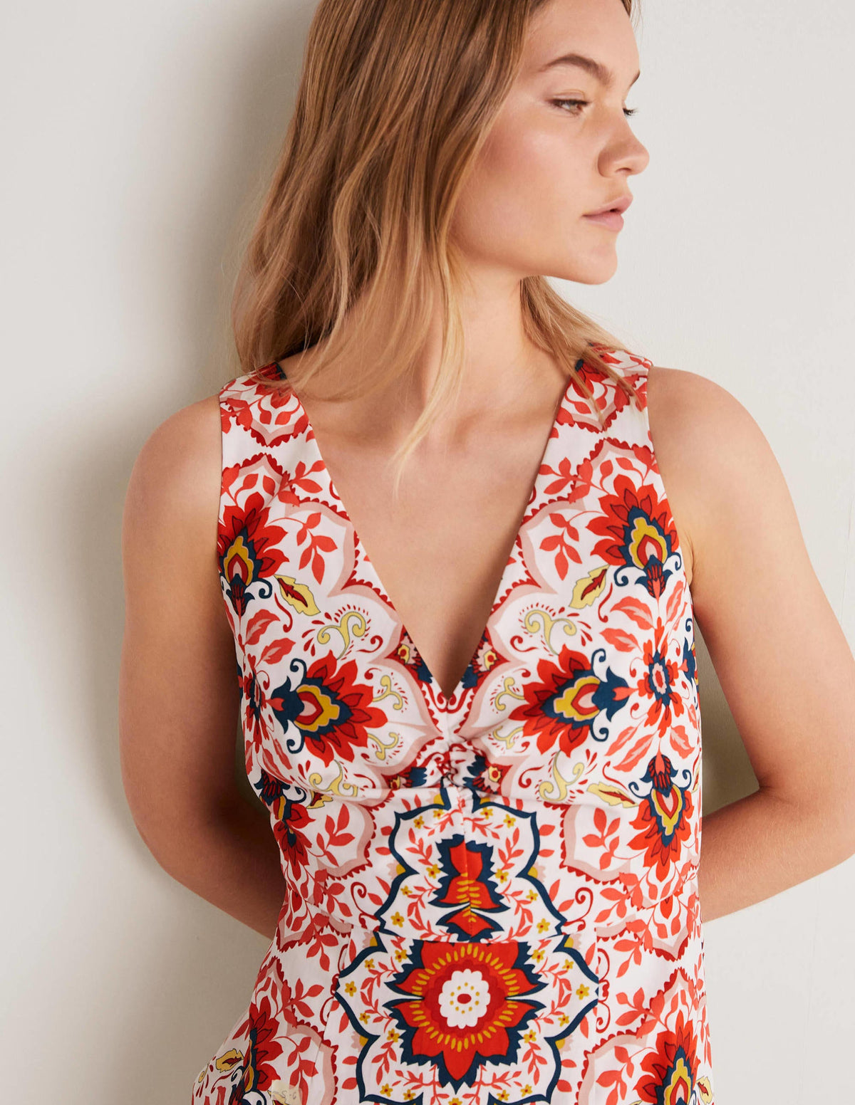 Fiona Column Dress-Multi, Bloomsbury - Image 2