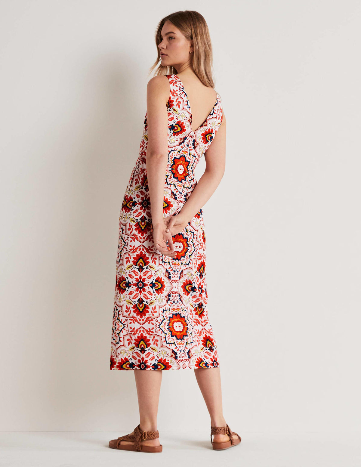 Fiona Column Dress-Multi, Bloomsbury - Image 3