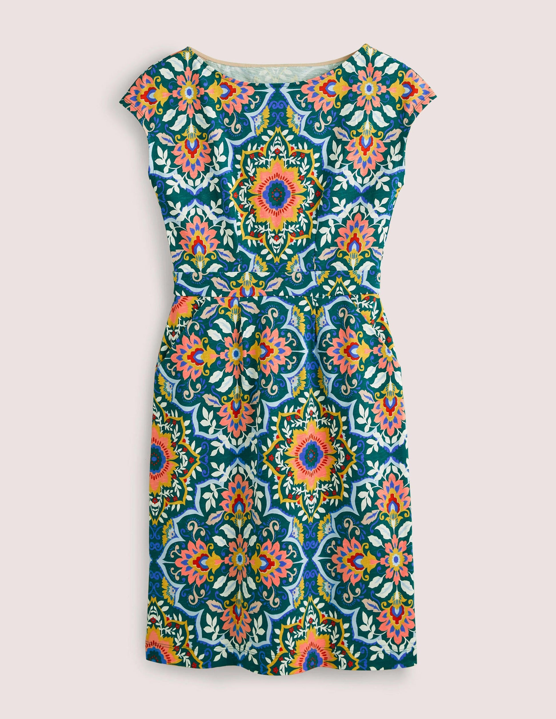 Florrie Jersey Dress-Chesapeake Bay, Bloomsbury-6
