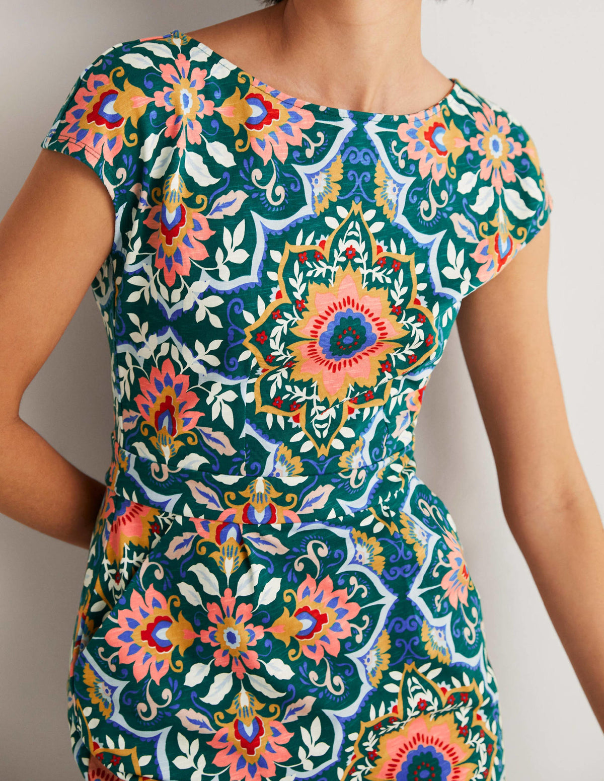 Florrie Jersey Dress-Chesapeake Bay, Bloomsbury-3
