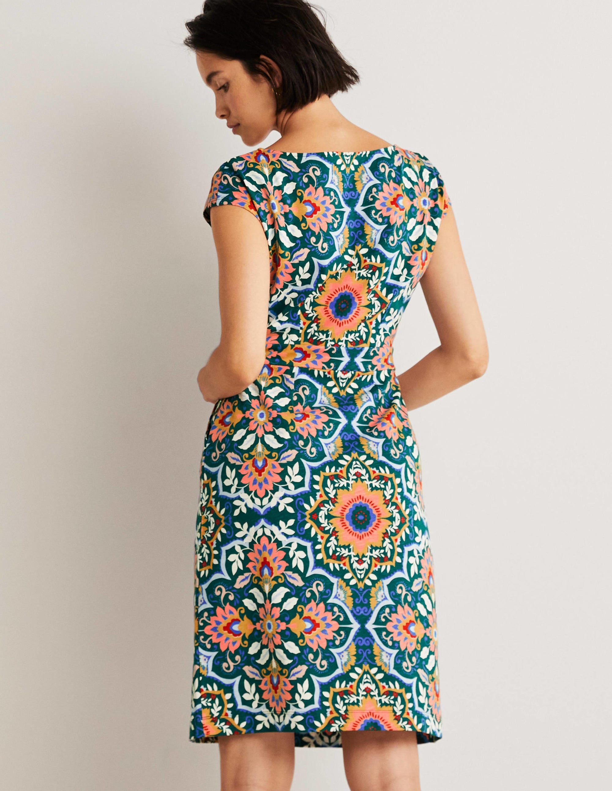 Florrie Jersey Dress-Chesapeake Bay, Bloomsbury - Image 4