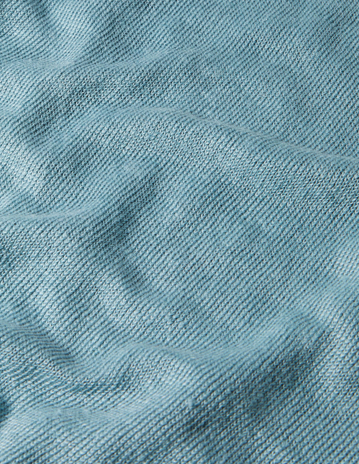 Linen Knitted T-shirt-Larkspur Blue-5