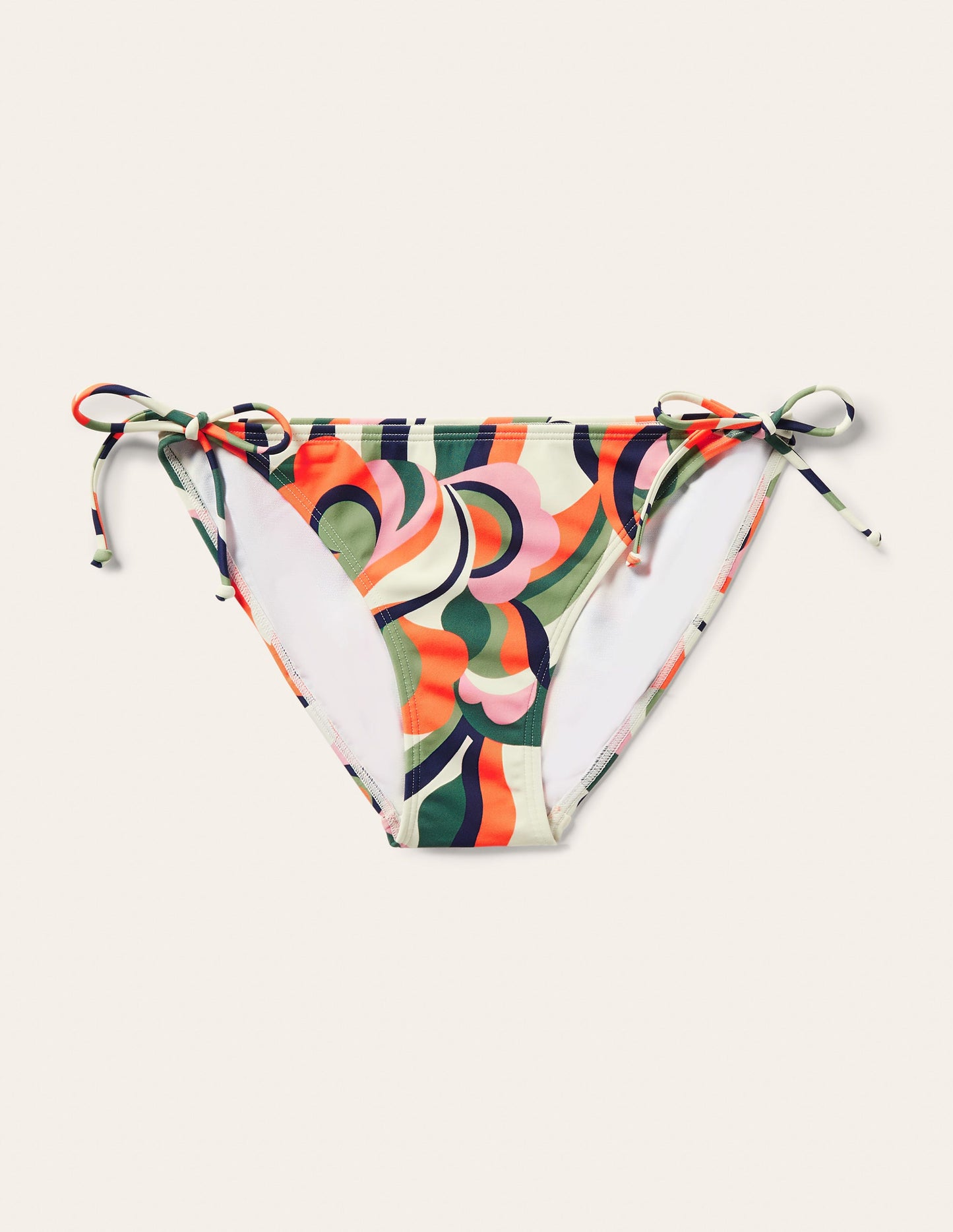 Symi String Bikini Bottoms-Multi, Abstract Swirl