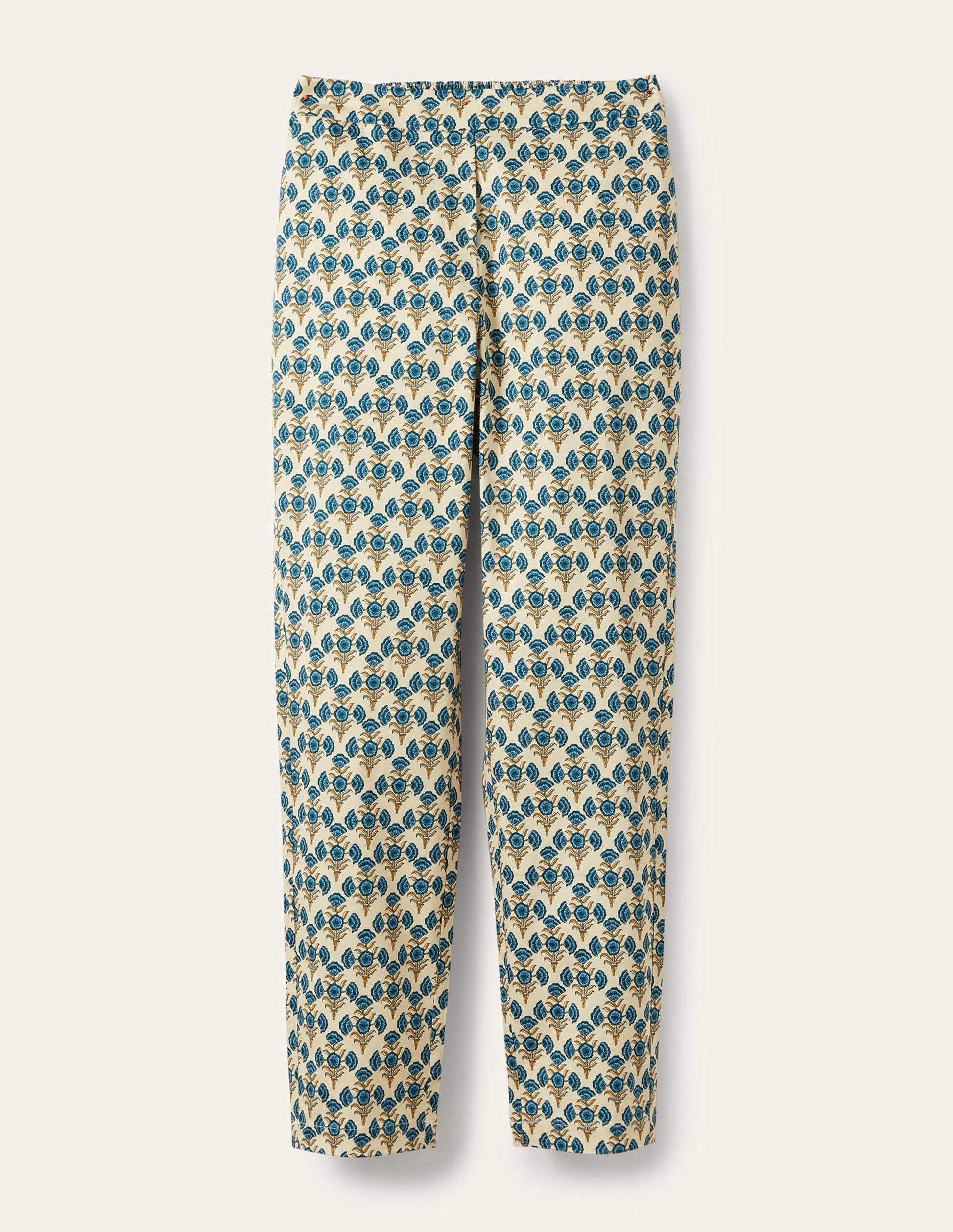Pull On Trousers-Chesapeake Bay, Poppy Geo-5