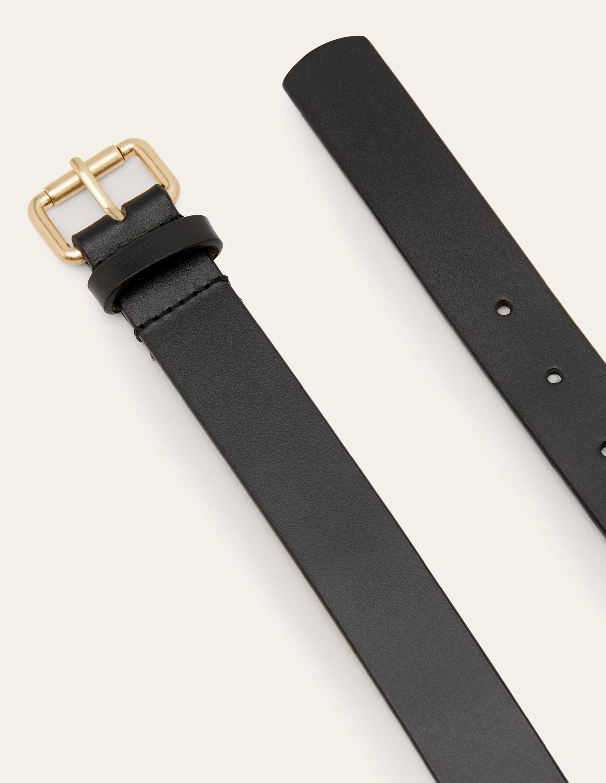 Classic Buckle Belt-Black-1