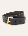 Classic Buckle Belt-Navy