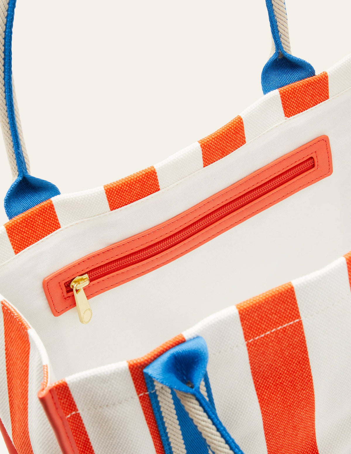 Tilda Canvas Tote Bag-Firecracker/Coastal Blue-2
