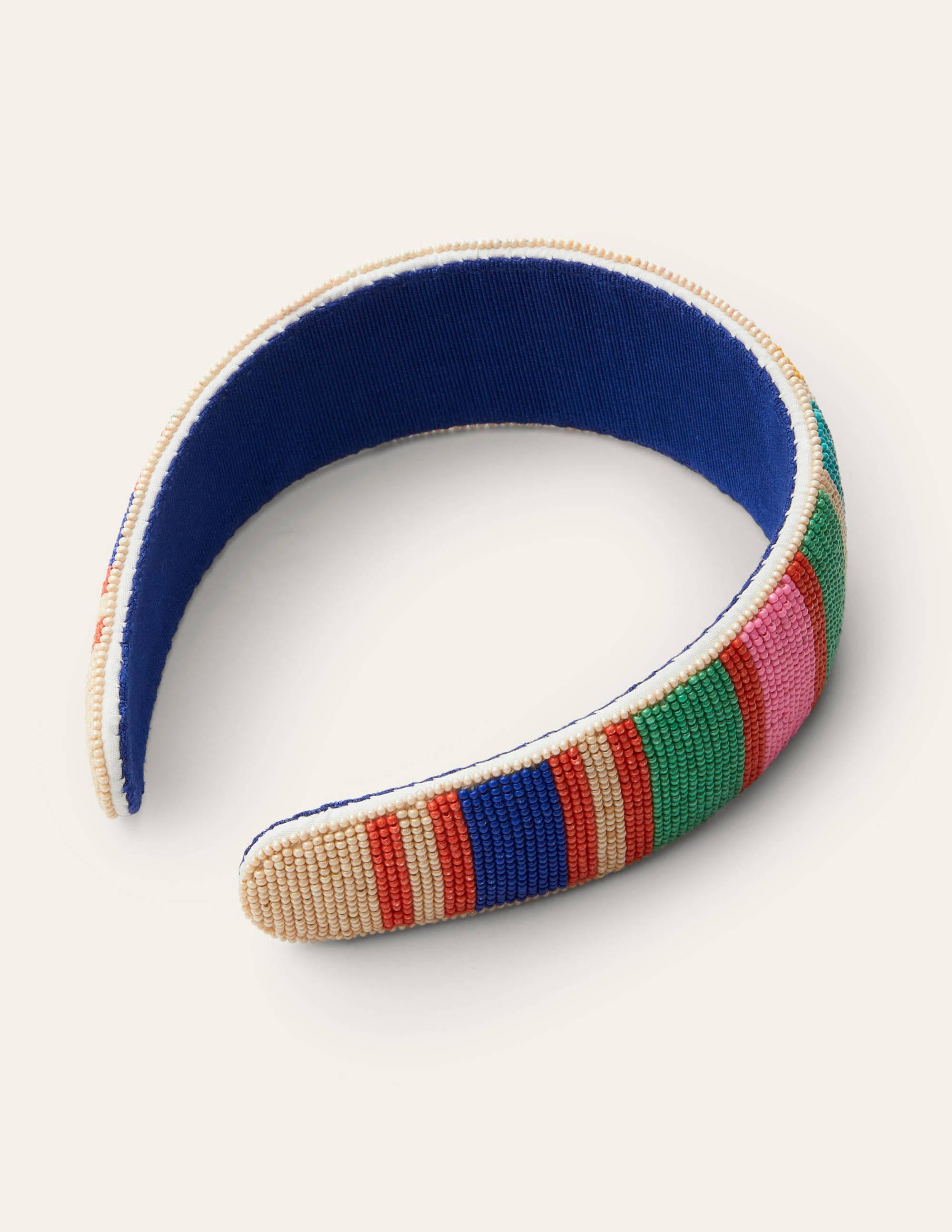Embellished Headband-Multi Stripe - Image 2