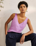 Cotton Vest-African Violet