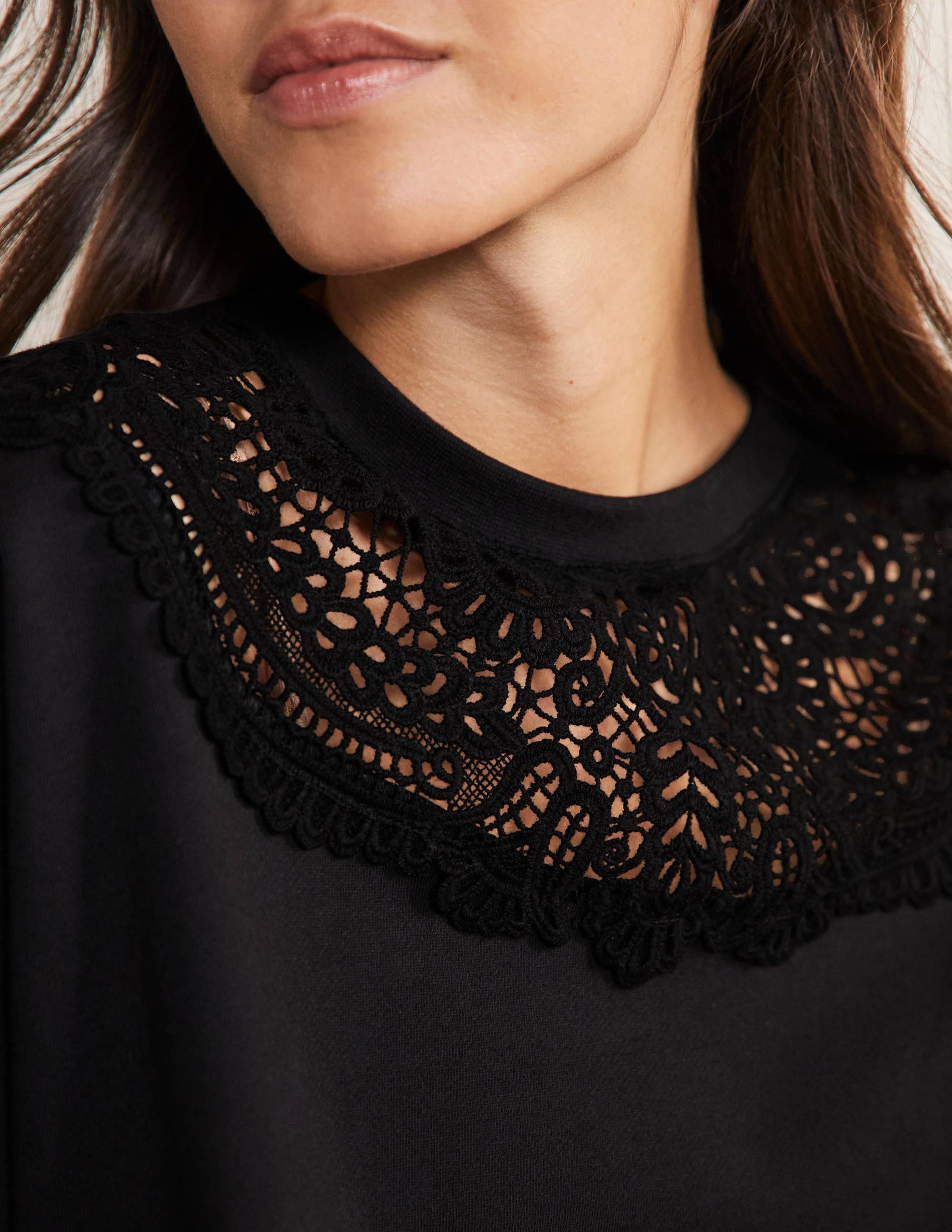 Interest Sweatshirt-Black - Image 2