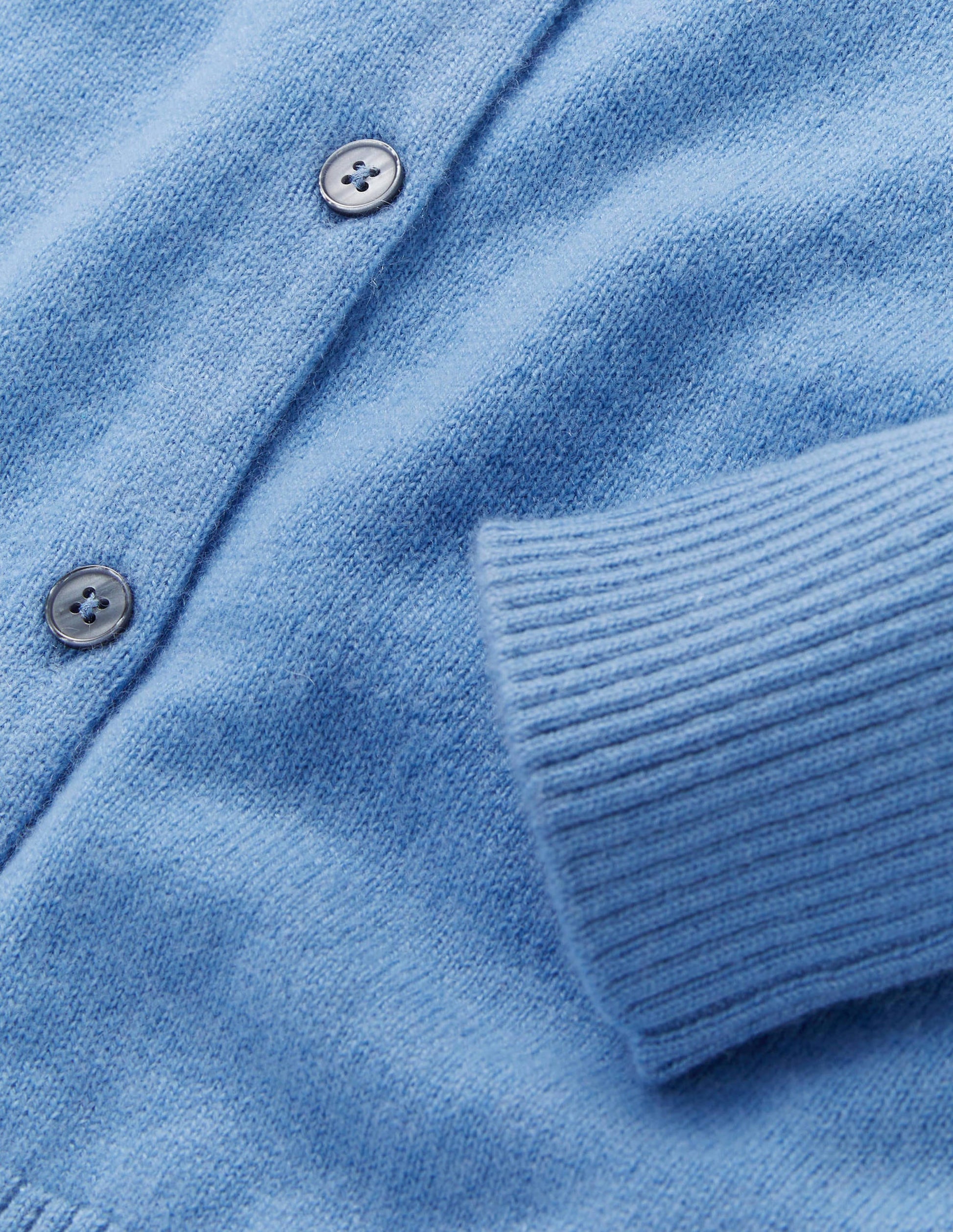 Cashmere Cardigan-Riviera Blue-5