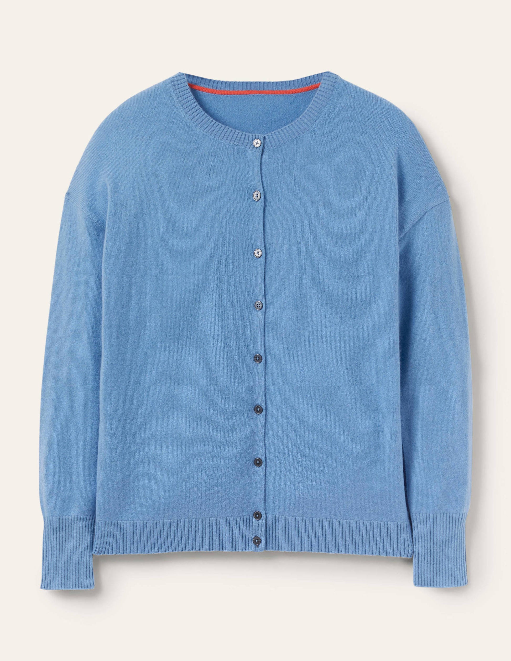 Cashmere Cardigan-Riviera Blue-6