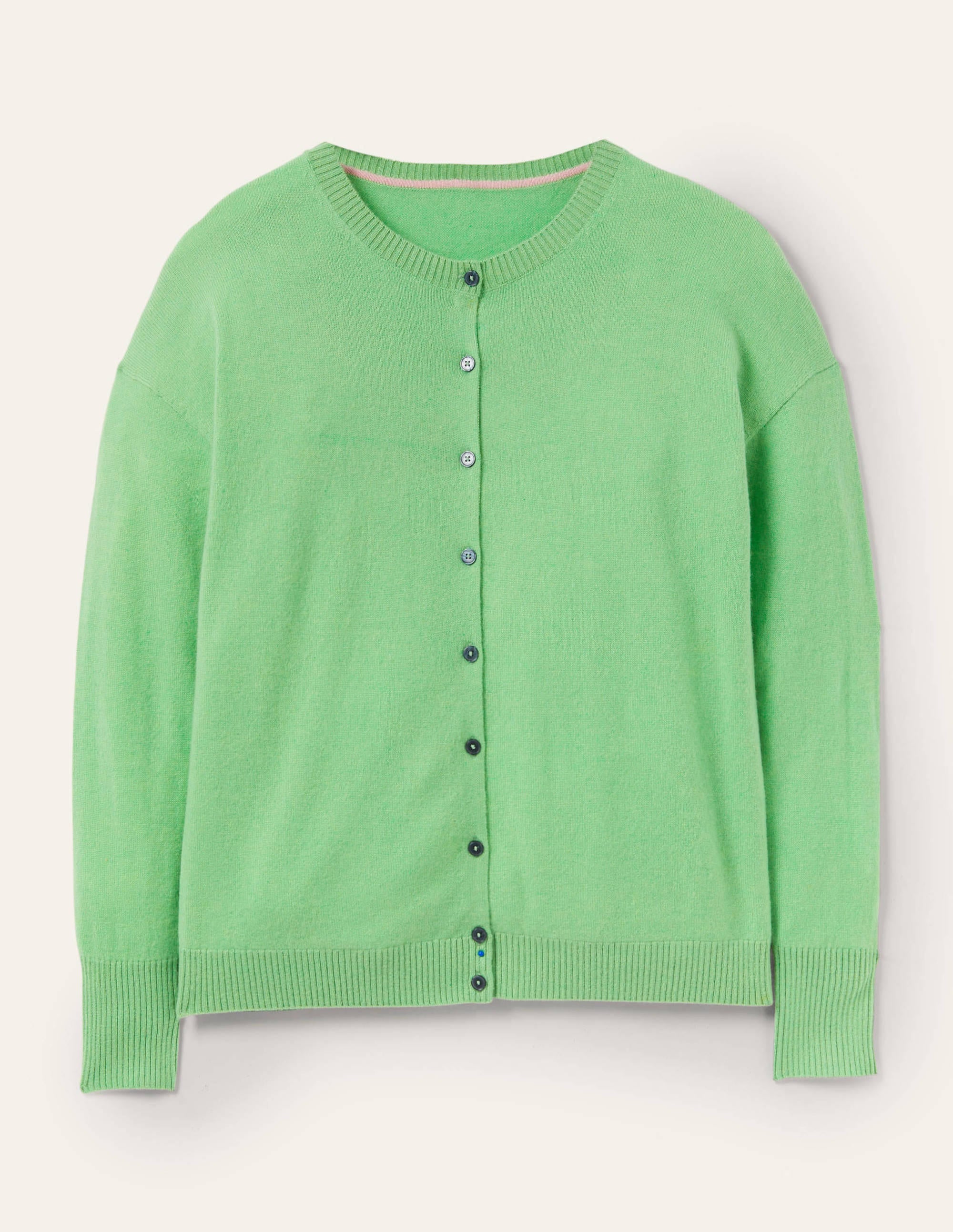 Cashmere Cardigan-Zephyr Green - Image 6