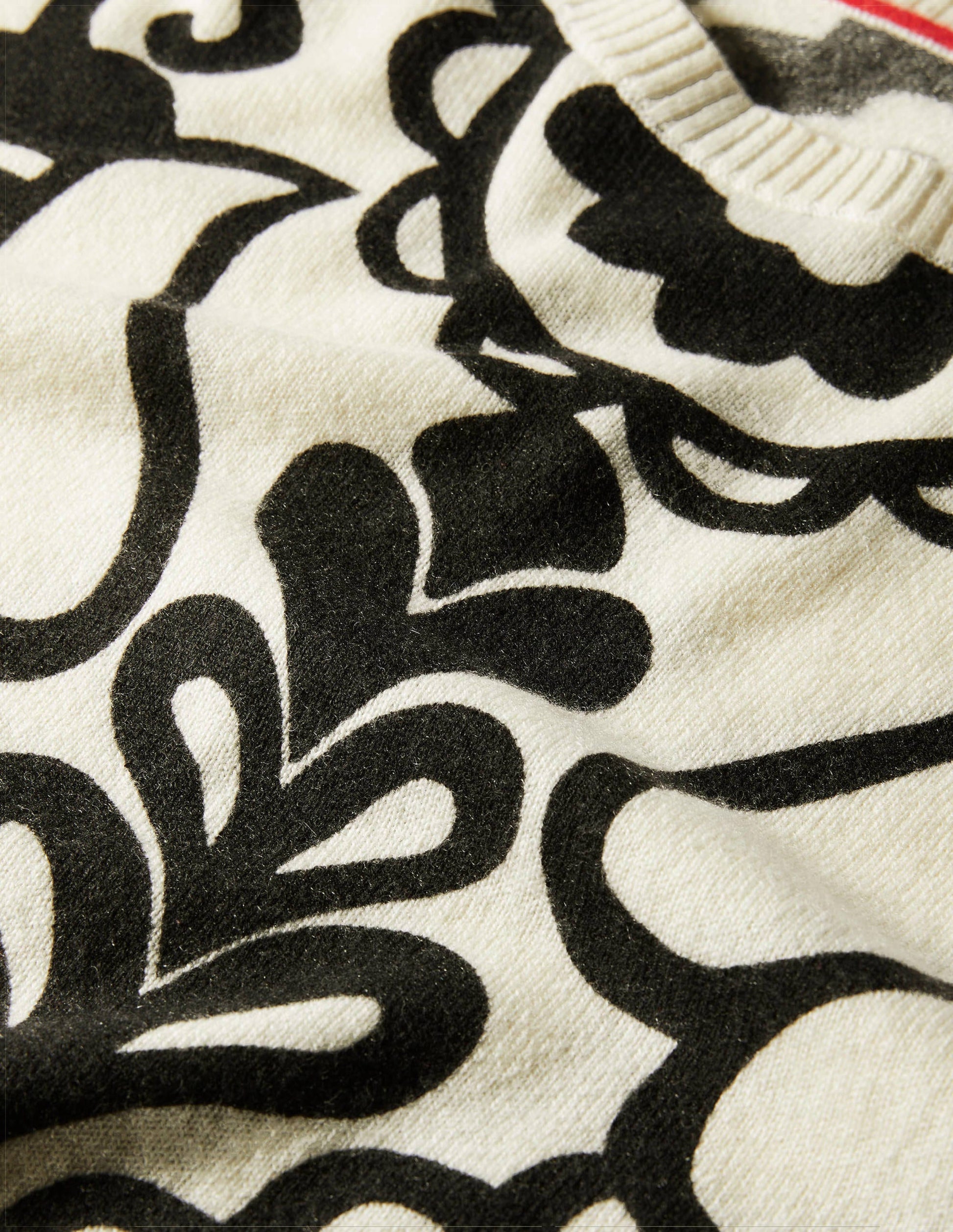Margot Cashmere Jumper-Ivory, Floral Heart-6