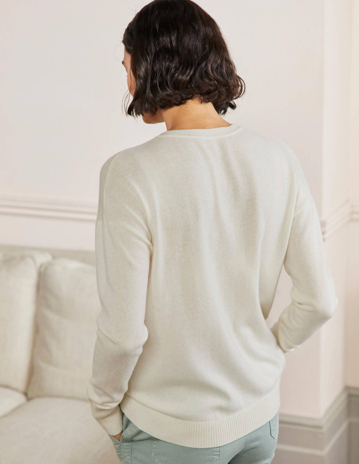 Margot Cashmere Jumper-Ivory, Strawberry-3