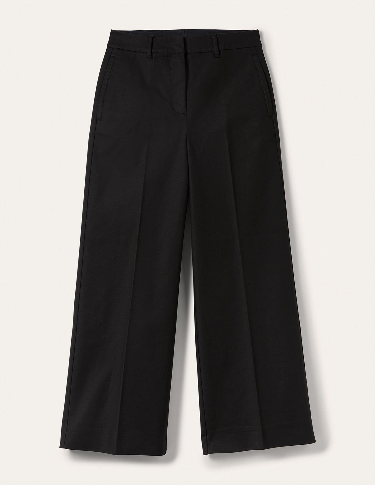 High Waisted Richmond Trousers-Black-6