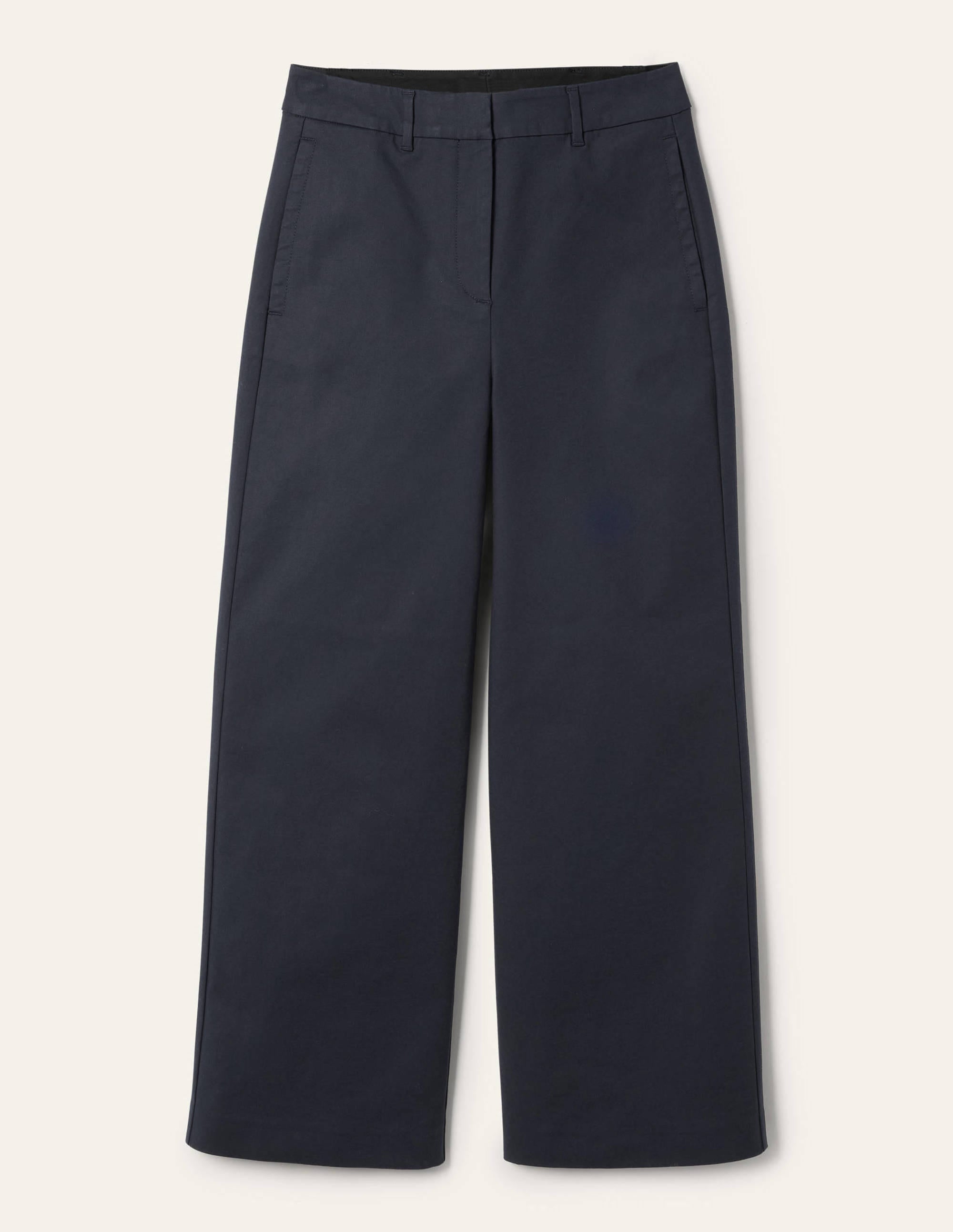 High Waisted Richmond Trousers-Navy - Image 5