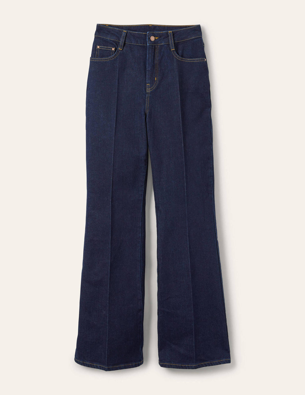 Antonia Smart Flare Jeans-Indigo - Image 5