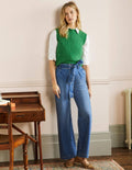Wideleg Slouchy Jeans-Light Vintage
