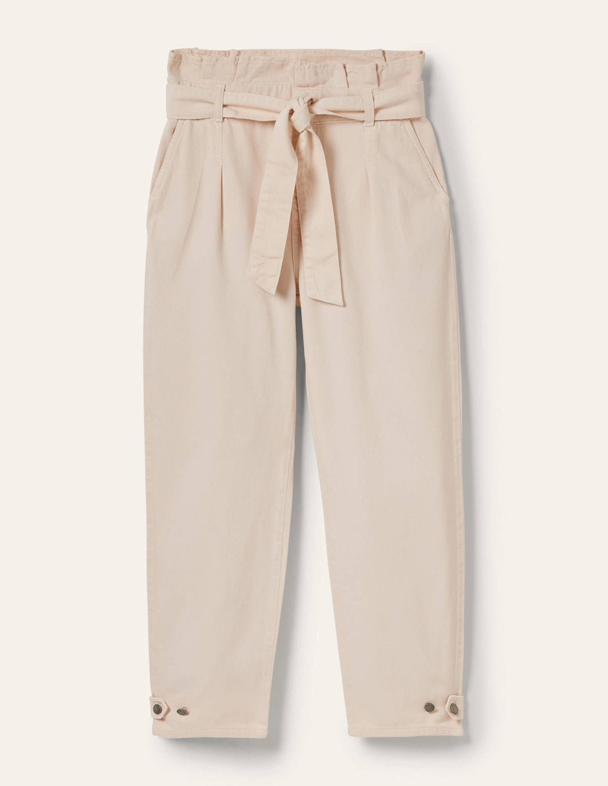 Cuffed Hem Jeans-Oat Milk - Image 6