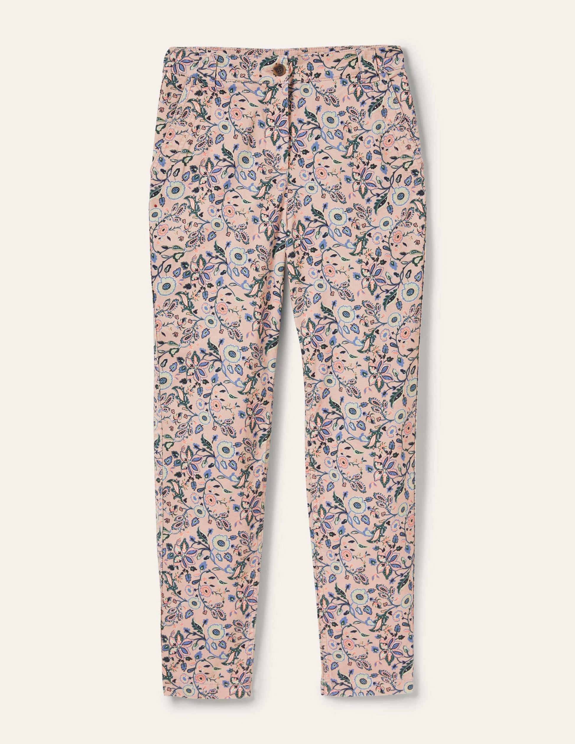 Classic Chino Trousers-Milkshake, Opulent Paradise-5
