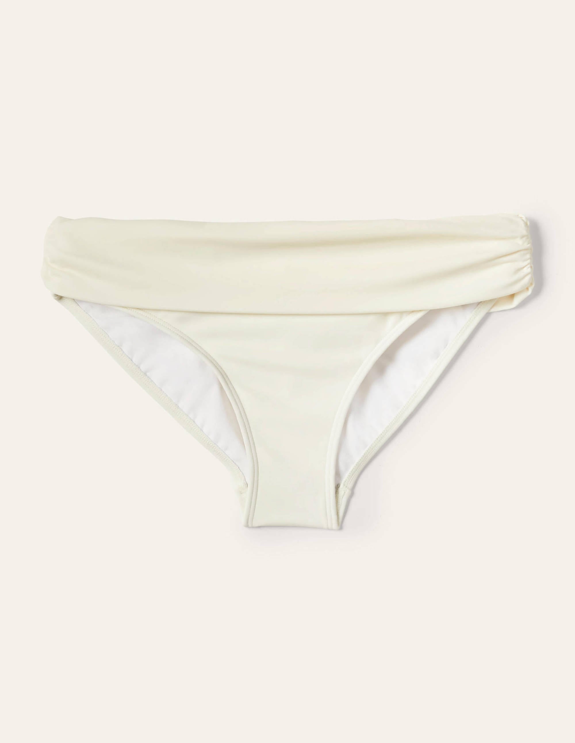 Classic Fold Bikini Bottoms-Ivory - Image 6
