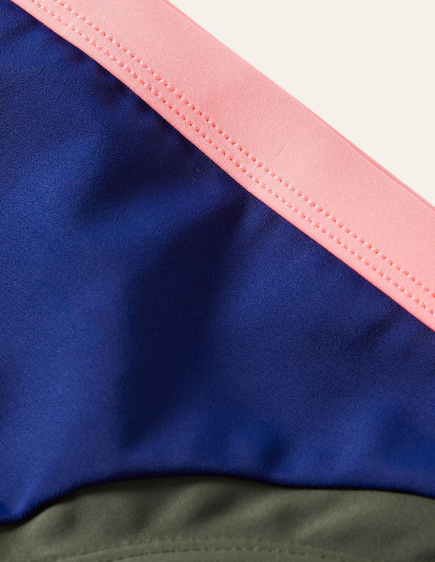 Santorini Bikini Bottoms-French Navy Colourblock