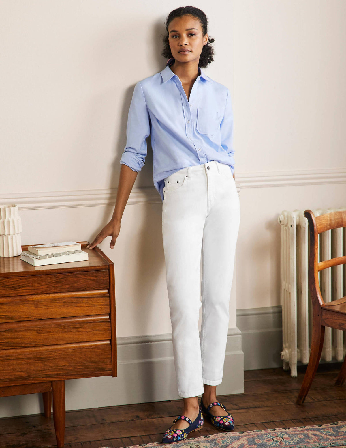 Skinny Jeans-White - Image 1