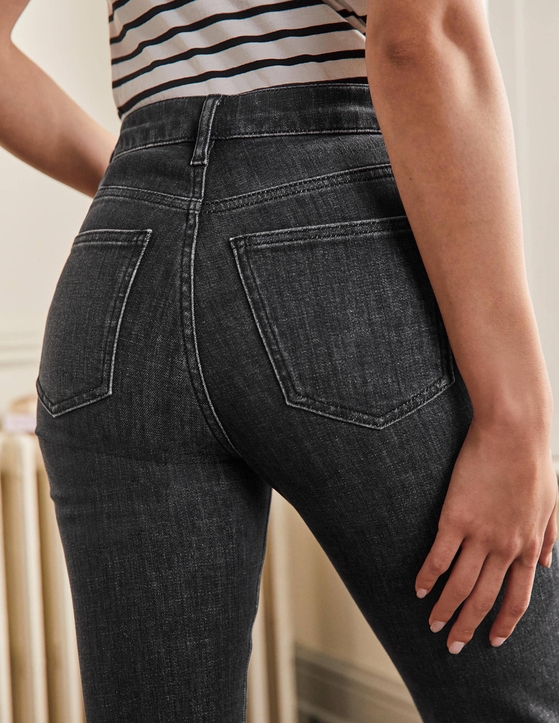 Slim Straight Jeans-Authentic Grey-5