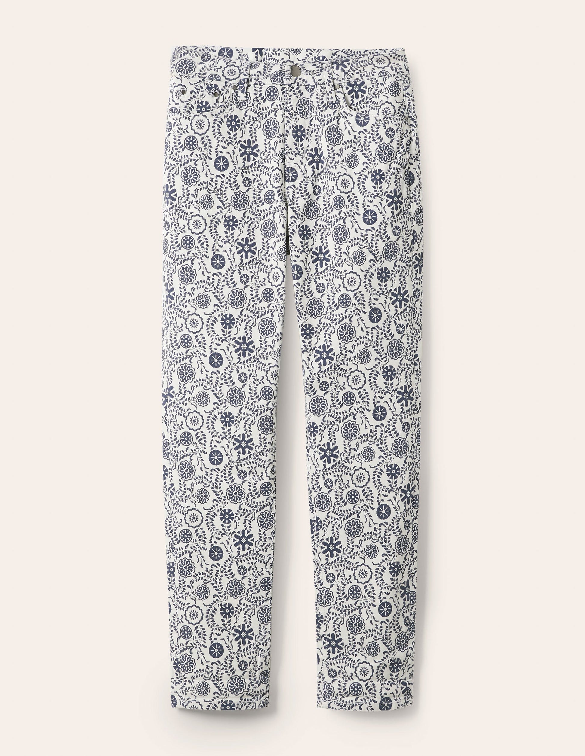 Girlfriend Jeans-Ivory, Opulent Garden-5