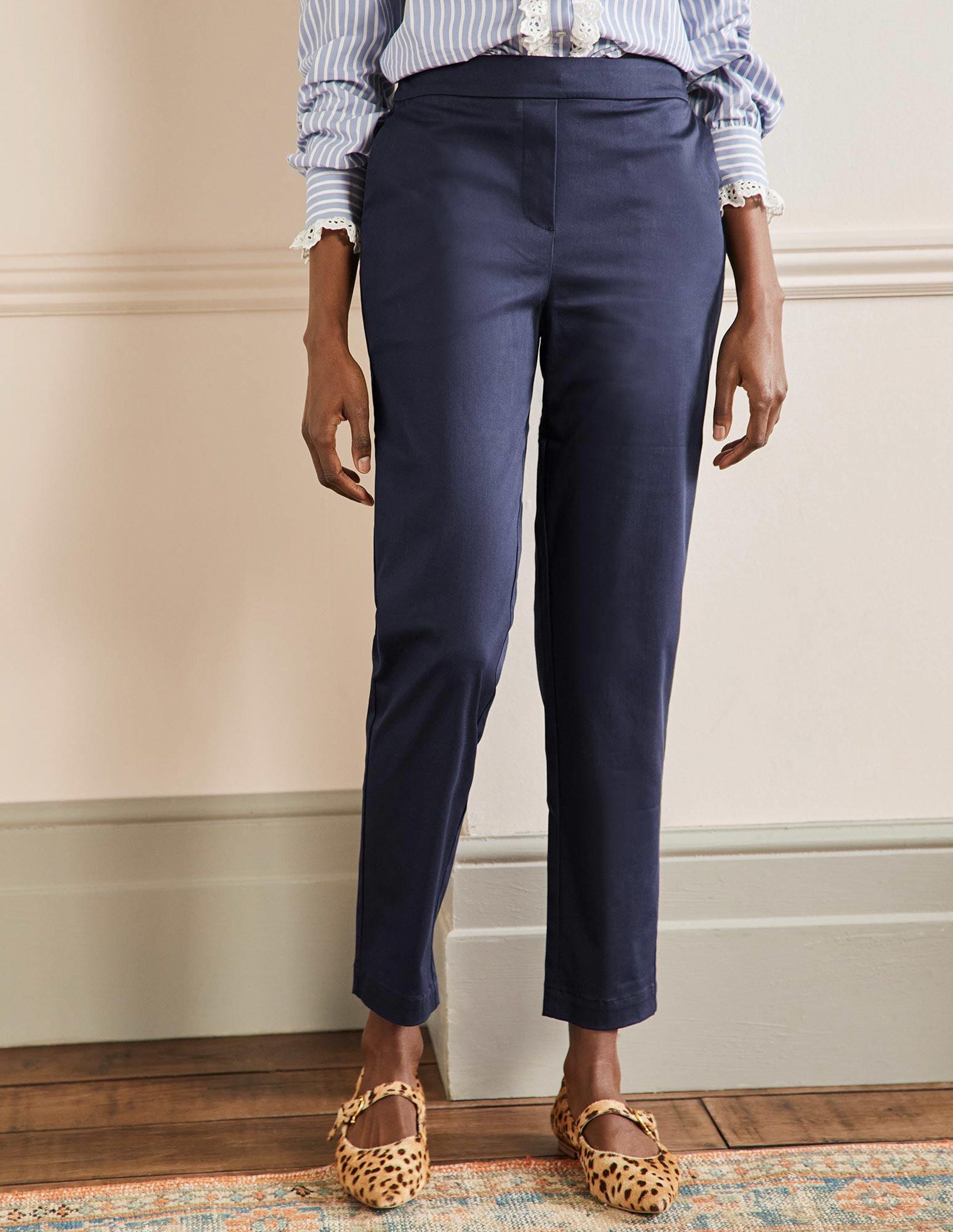 Pull On Trousers-Navy - Image 4