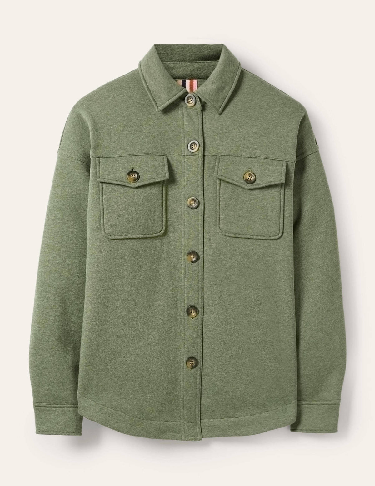 Jersey Shacket-Alder Marl - Image 5