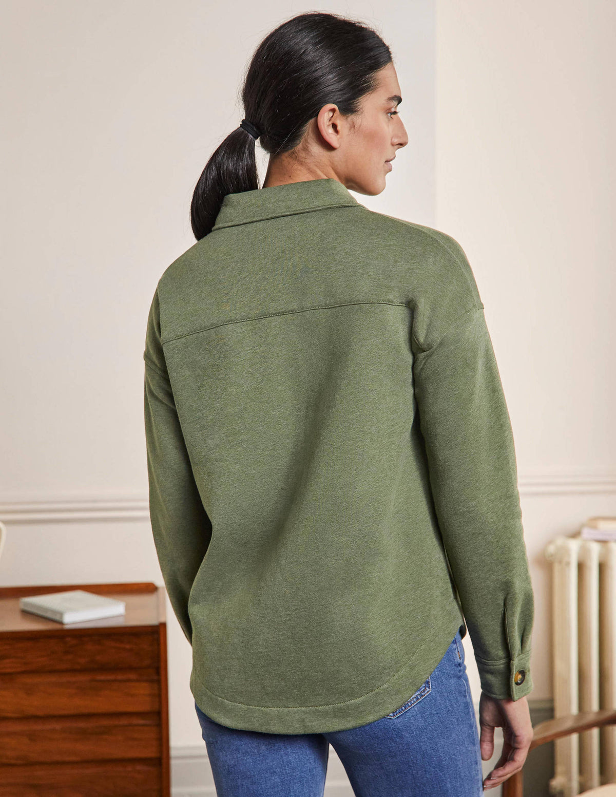 Jersey Shacket-Alder Marl - Image 3