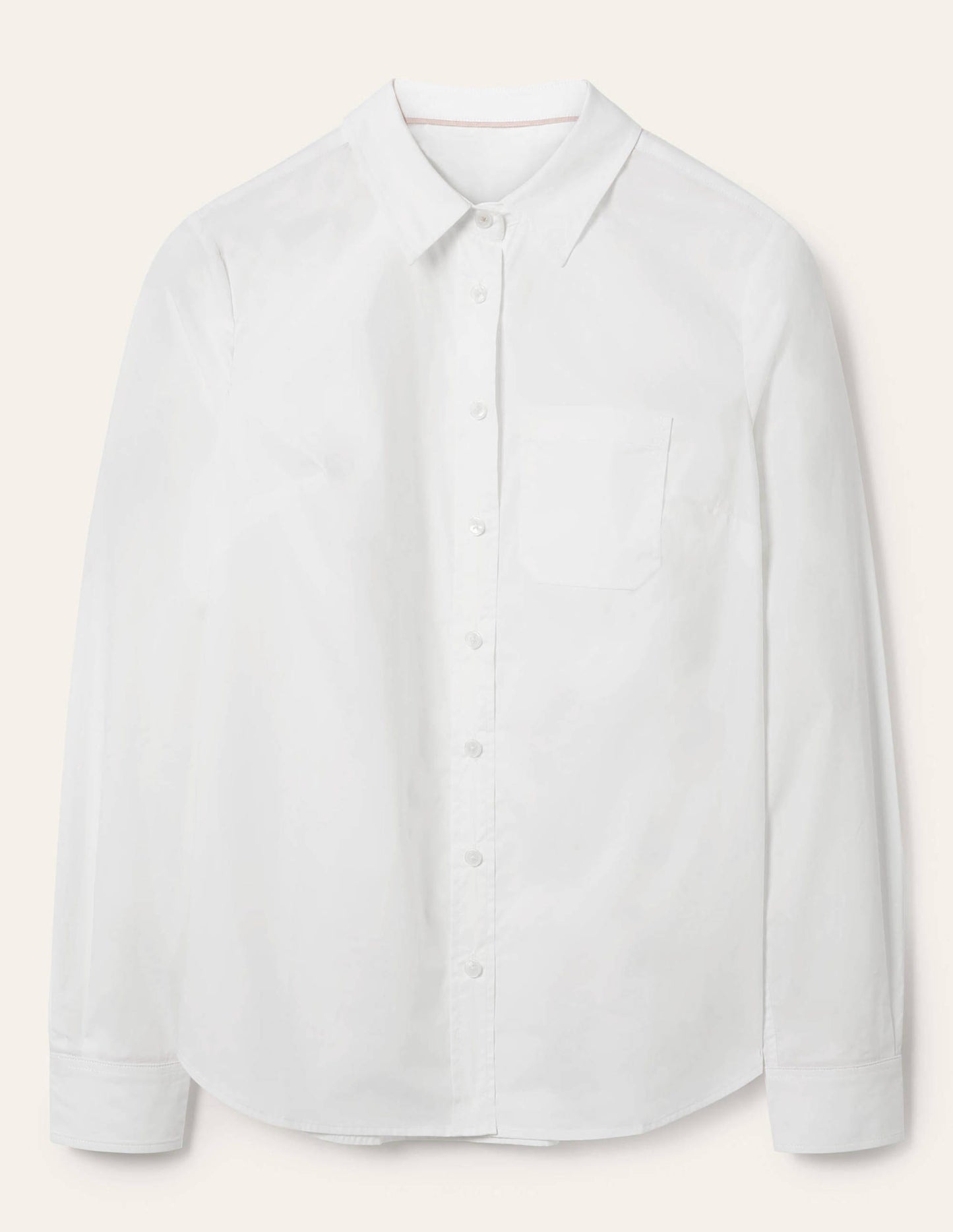Classic Cotton Shirt-White